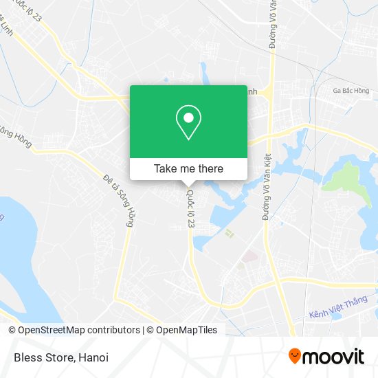 Bless Store map