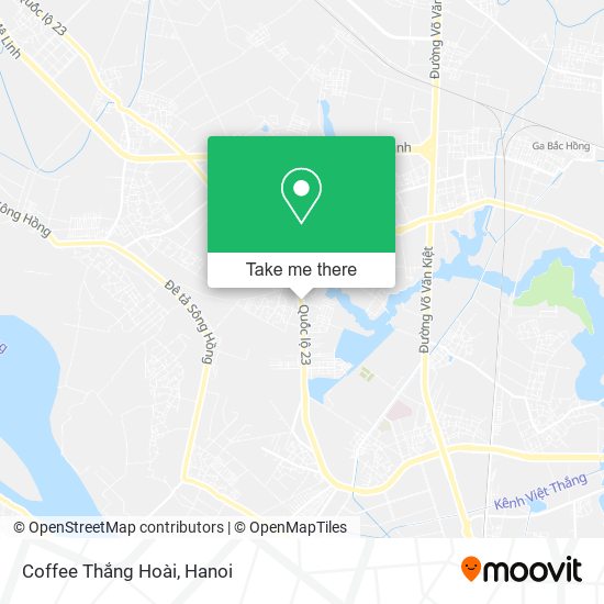Coffee Thắng Hoài map