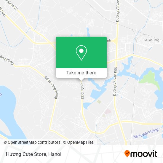 Hương Cute Store map