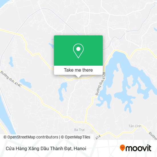 Cửa Hàng Xăng Dầu Thành Đạt map