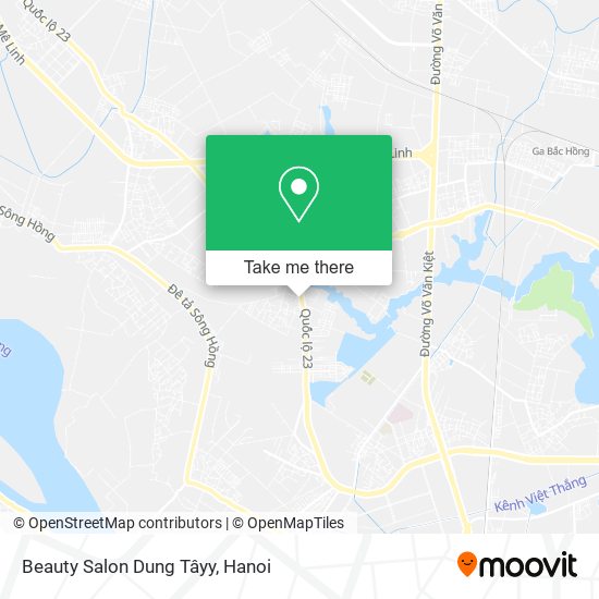 Beauty Salon Dung Tâyy map