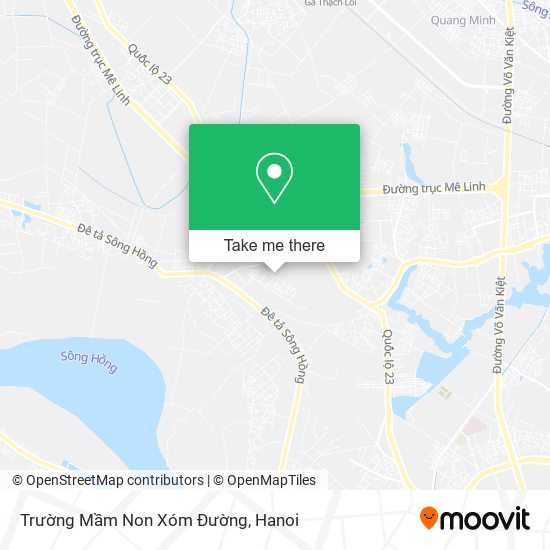 Trường Mầm Non Xóm Đường map