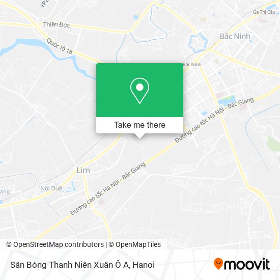 Sân Bóng Thanh Niên Xuân Ổ A map
