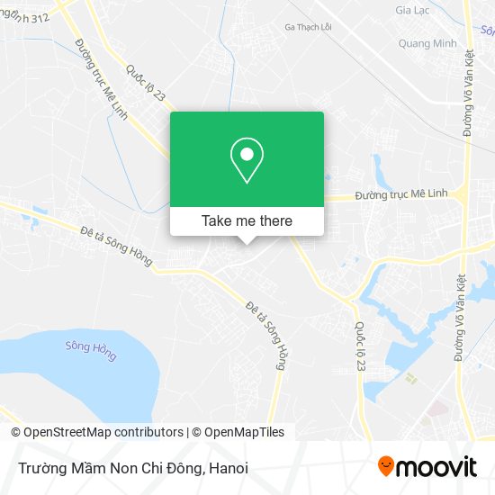 Trường Mầm Non Chi Đông map