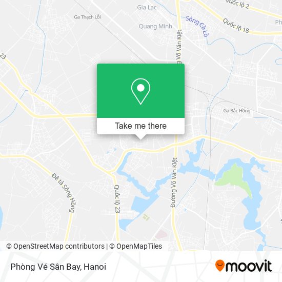 Phòng Vé Sân Bay map