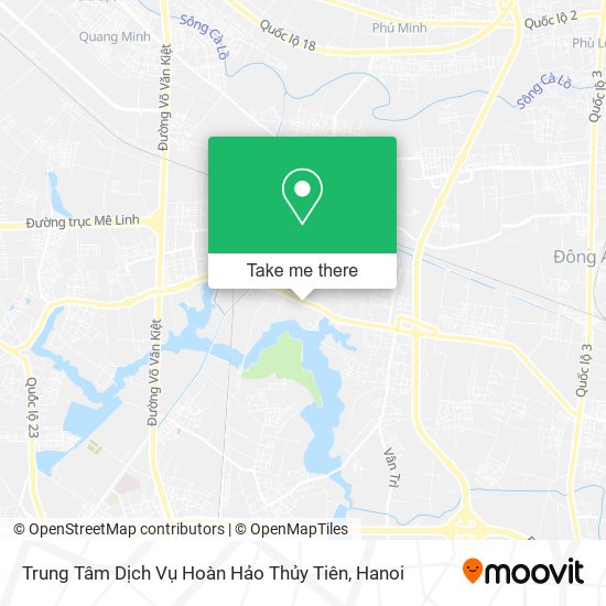 Trung Tâm Dịch Vụ Hoàn Hảo Thủy Tiên map