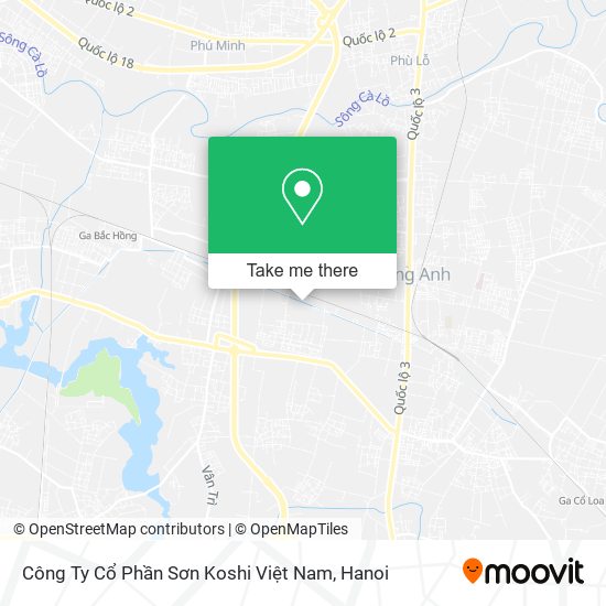 Công Ty Cổ Phần Sơn Koshi Việt Nam map