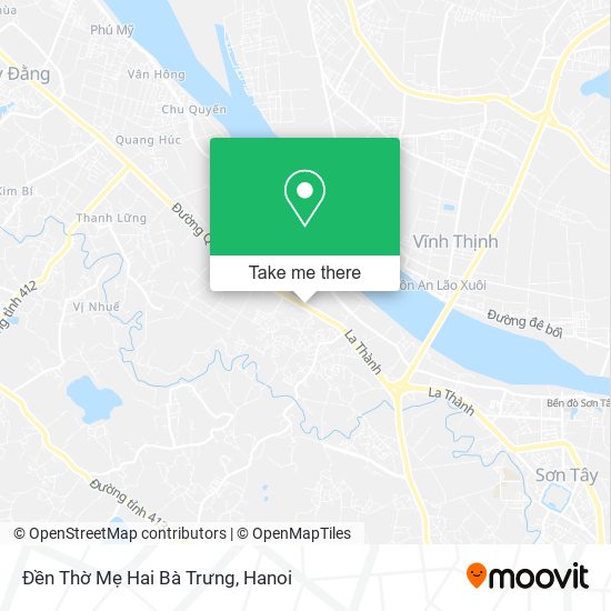 Đền Thờ Mẹ Hai Bà Trưng map
