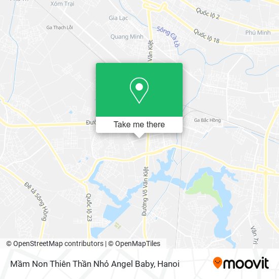 Mầm Non Thiên Thần Nhỏ Angel Baby map