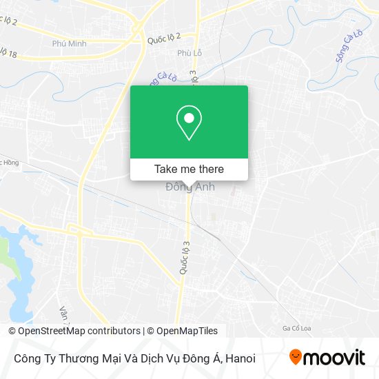 Công Ty Thương Mại Và Dịch Vụ Đông Á map