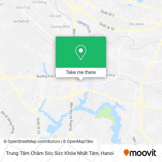 Trung Tâm Chăm Sóc Sức Khỏe Nhất Tâm map