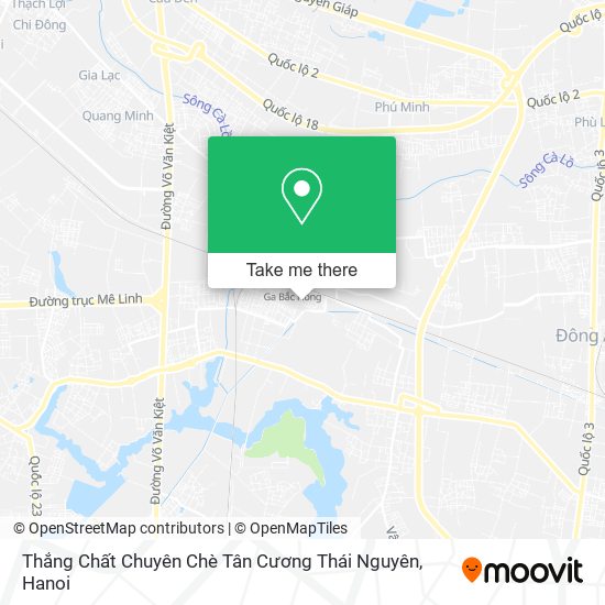 Thắng Chất Chuyên Chè Tân Cương Thái Nguyên map