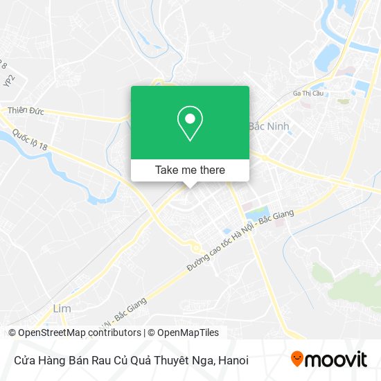 Cửa Hàng Bán Rau Củ Quả Thuyêt Nga map