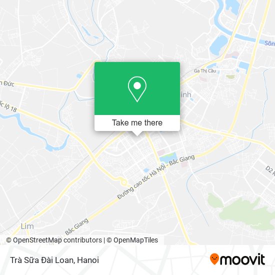 Trà Sữa Đài Loan map