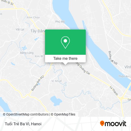 Tuổi Trẻ Ba Vì map