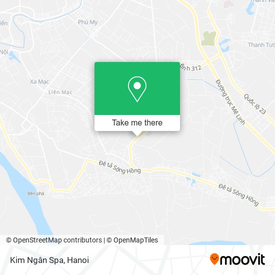 Kim Ngân Spa map