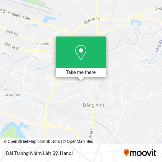 Đài Tưởng Niệm Liệt Sỹ map