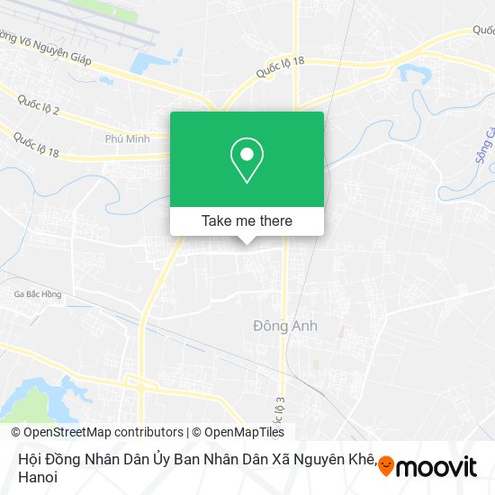 Hội Đồng Nhân Dân Ủy Ban Nhân Dân Xã Nguyên Khê map