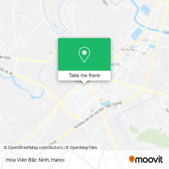 Hoa Viên Bắc Ninh map