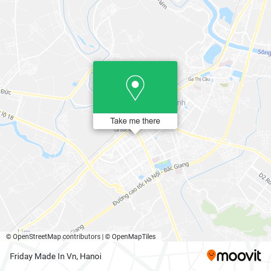 Friday Made In Vn map