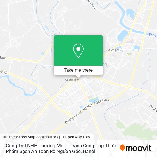 Công Ty TNHH Thương Mại TT Vina Cung Cấp Thực Phẩm Sạch An Toàn Rõ Nguồn Gốc map