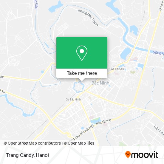 Trang Candy map