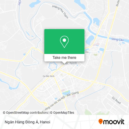 Ngân Hàng Đông Á map