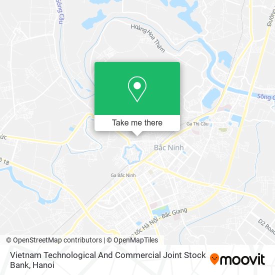 Vietnam Technological And Commercial Joint Stock Bank map