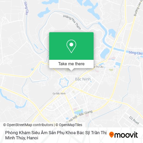 Phòng Khám Siêu Âm Sản Phụ Khoa Bác Sỹ Trần Thị Minh Thúy map