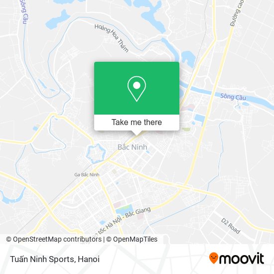 Tuấn Ninh Sports map