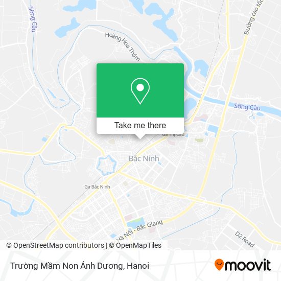 Trường Mầm Non Ánh Dương map