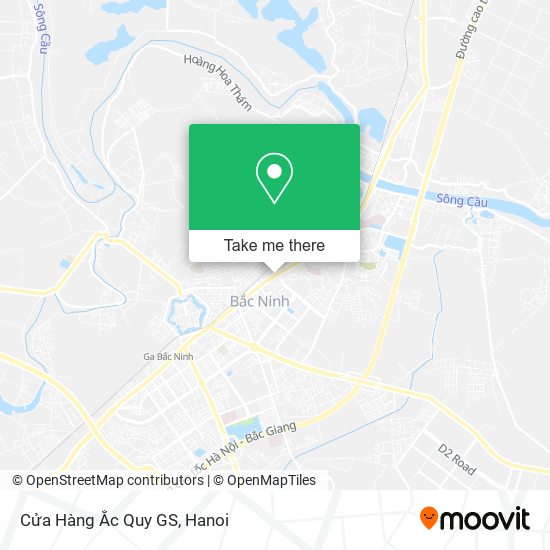 Cửa Hàng Ắc Quy GS map
