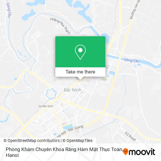 Phòng Khám Chuyên Khoa Răng Hàm Mặt Thục Toàn map