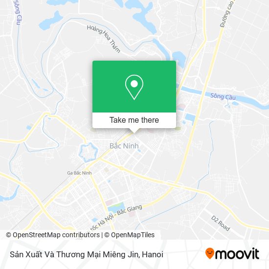 Sản Xuất Và Thương Mại Miêng Jin map