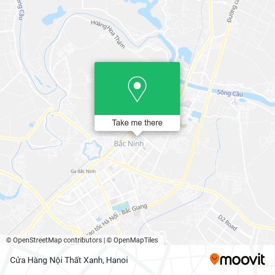 Cửa Hàng Nội Thất Xanh map