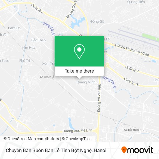 Chuyên Bán Buôn Bán Lẻ Tinh Bột Nghệ map