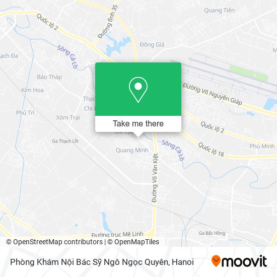 Phòng Khám Nội Bác Sỹ Ngô Ngọc Quyên map