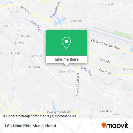 Lớp Nhạc Kids Music map