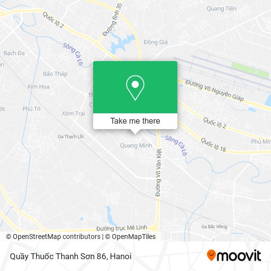 Quầy Thuốc Thanh Sơn 86 map