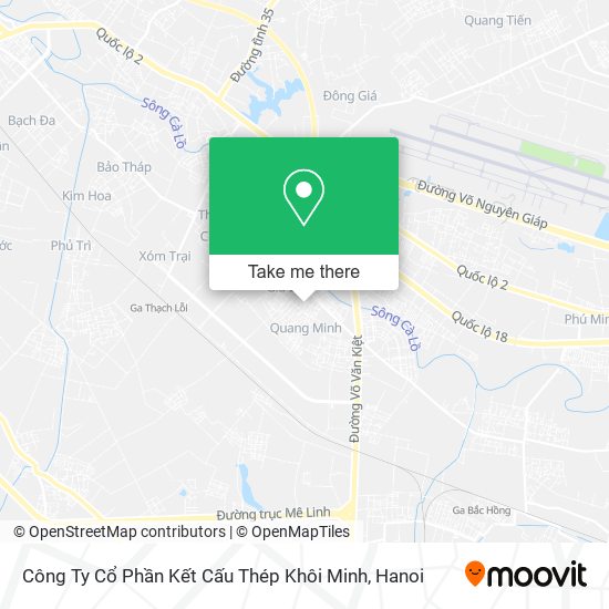 Công Ty Cổ Phần Kết Cấu Thép Khôi Minh map