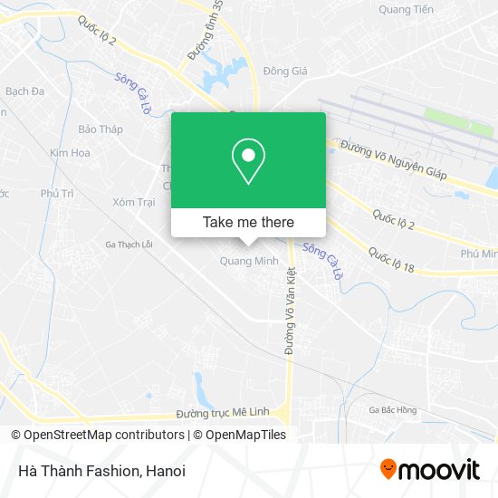 Hà Thành Fashion map