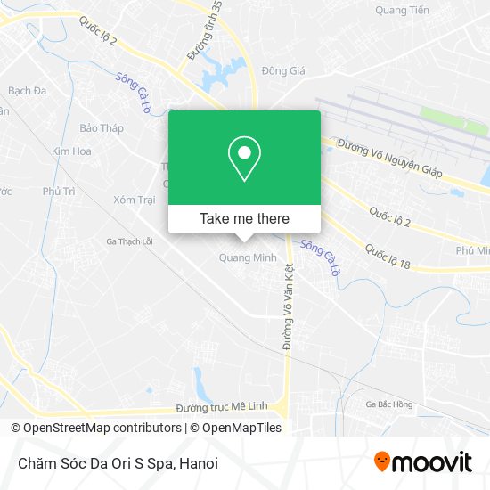 Chăm Sóc Da Ori S Spa map