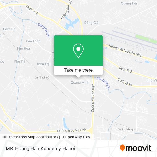 MR. Hoàng Hair Academy map