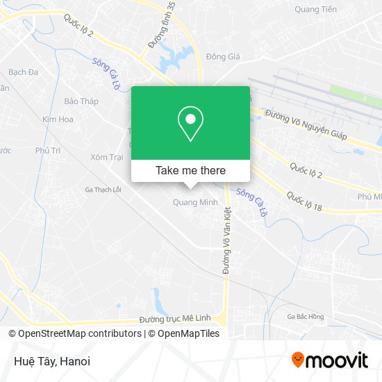 Huệ Tây map
