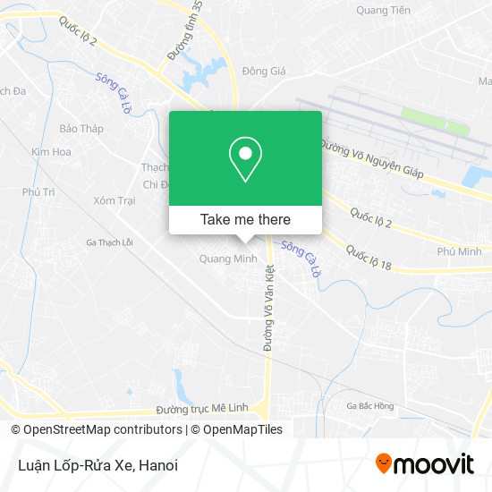 Luận Lốp-Rửa Xe map