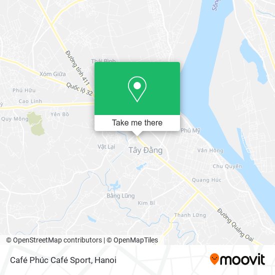 Café Phúc Café Sport map