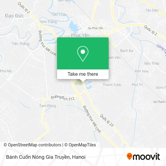 Bánh Cuốn Nóng Gia Truyền map