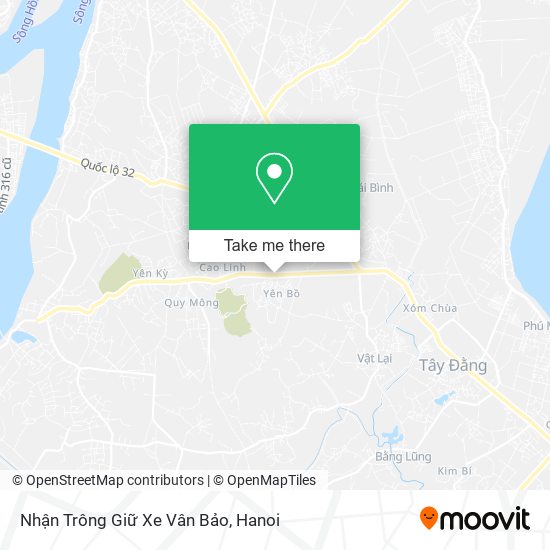Nhận Trông Giữ Xe Vân Bảo map