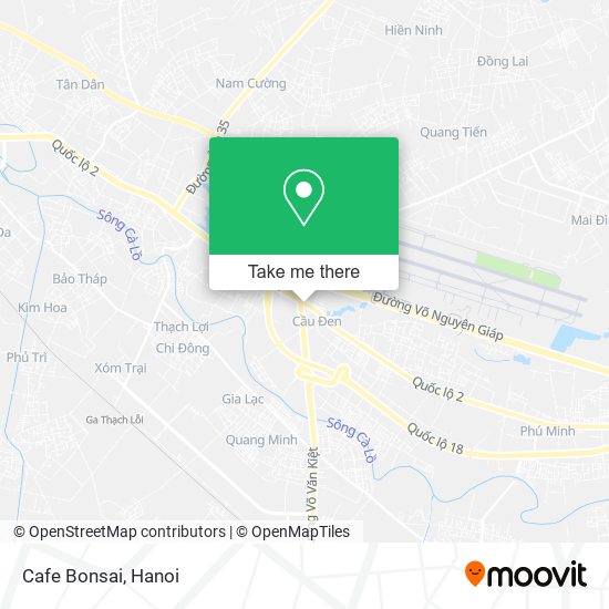 Cafe Bonsai map