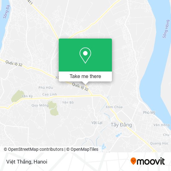 Việt Thắng map